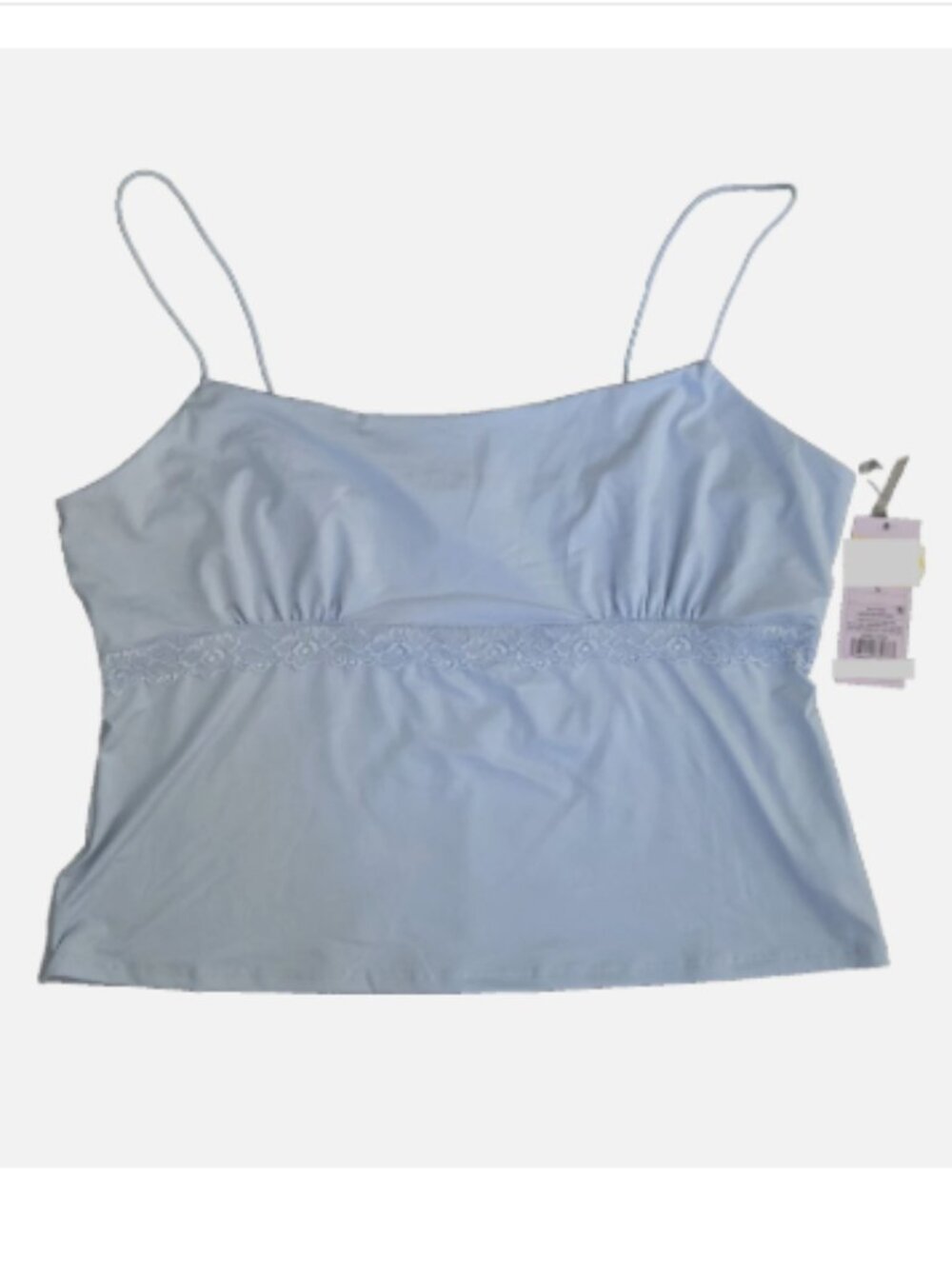 Wild Fable Women's Lace Trim Blue Camisole Top New with Tags (Choose Size)